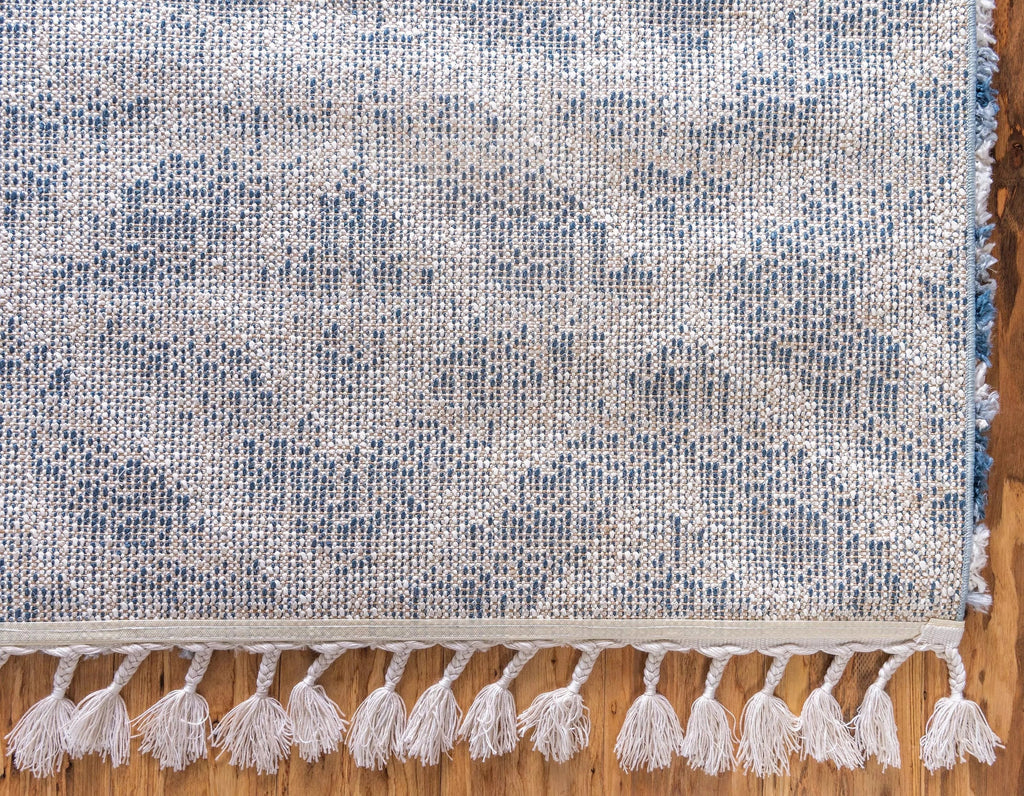 Roderick – Hochflor-Teppich mit Rautenmuster