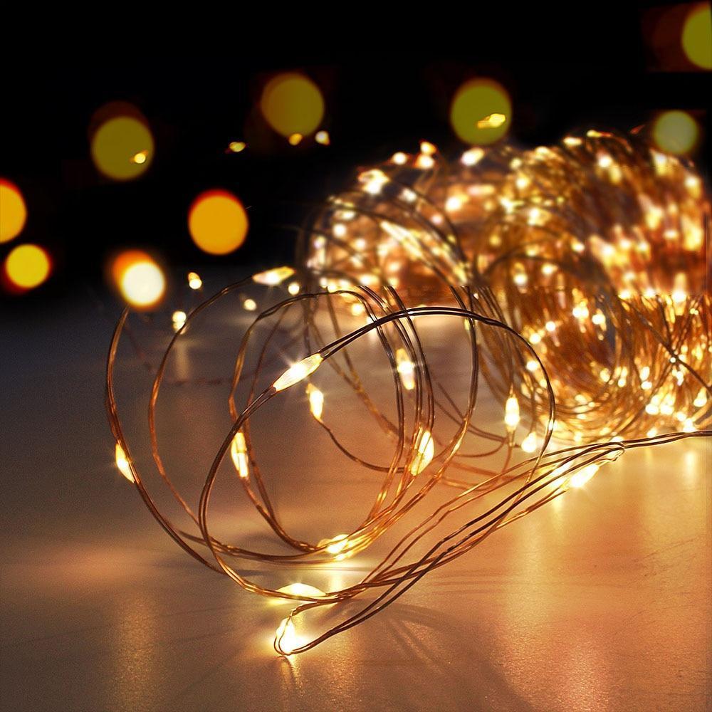 Strung – LED-Lichterkette mit Foto-Klammern