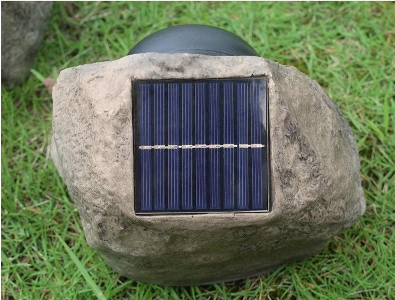 Stein-Solarleuchte für den Außenbereich
