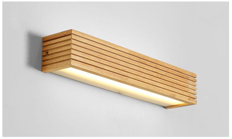 Statuto – Moderne nordische Wandleuchte aus Holz